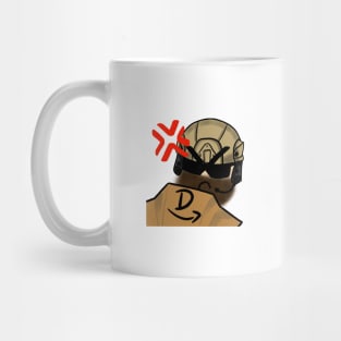 Cardboard Face Mug